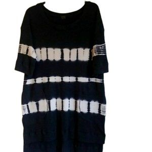 We the Free Black and White Tunic